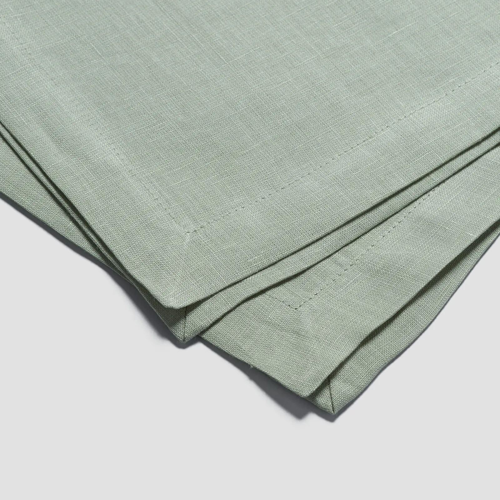 Piglet in Bed Linen Table Runner Sage Green Cheap